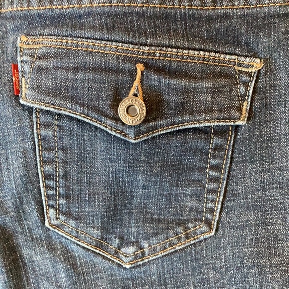 Levi’s Perfectly Slimming BootCut 512 Jeans SZ 10S - Picture 3 of 9